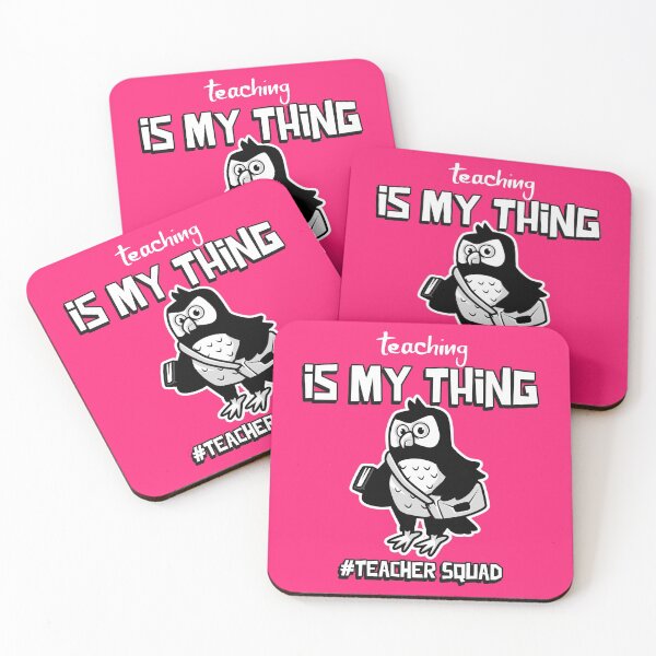 Item preview, Teaching is my thing teacher squad designed and sold by ProMySign.