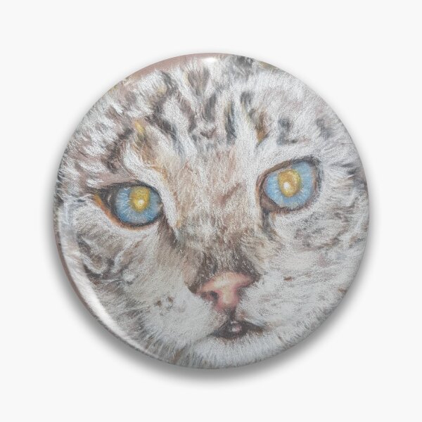 Item preview, Blue eyed Tabby Cat designed and sold by dawnyanne.