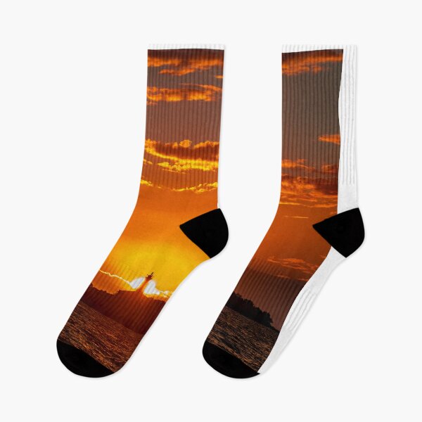 Item preview, Sunrise over Lighthouse designed and sold by Tramontane Designs.