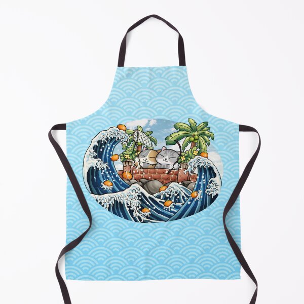 Item preview, Chubby Cats Fishing Mandarin Orange designed and sold by Takeda-art.
