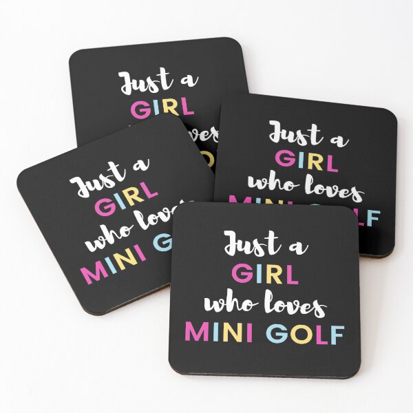 Item preview, Just a girl who loves mini golf designed and sold by TheGreenGoat.