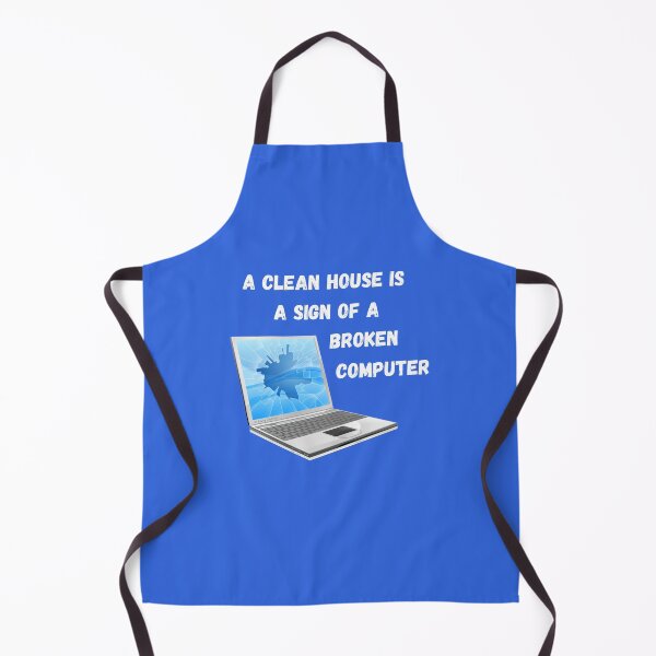 Item preview, Broken Computer Cleaning Lady Gift Humor designed and sold by SavvyCleaner.