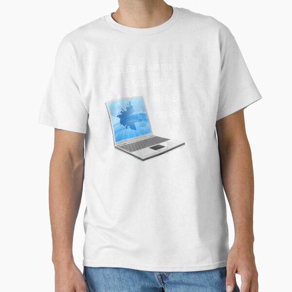 Item preview, Broken Computer Cleaning Lady Gift Humor designed and sold by SavvyCleaner.