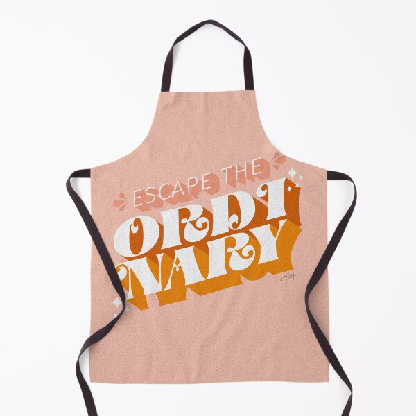 Item preview, Escape the Ordinary – Blush & Tangerine designed and sold by Cat Coquillette.