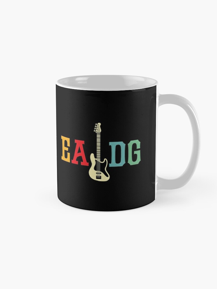 Electric Guitar Coffee Mug  Lightweight Ceramic Coffee Mug