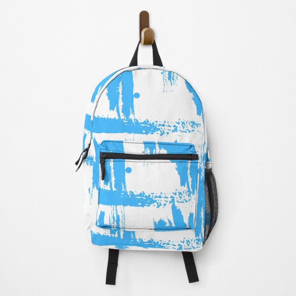 Item preview, Abstract Watercolor Brushstroke Pattern Light Blue White designed and sold by Cultradesign.