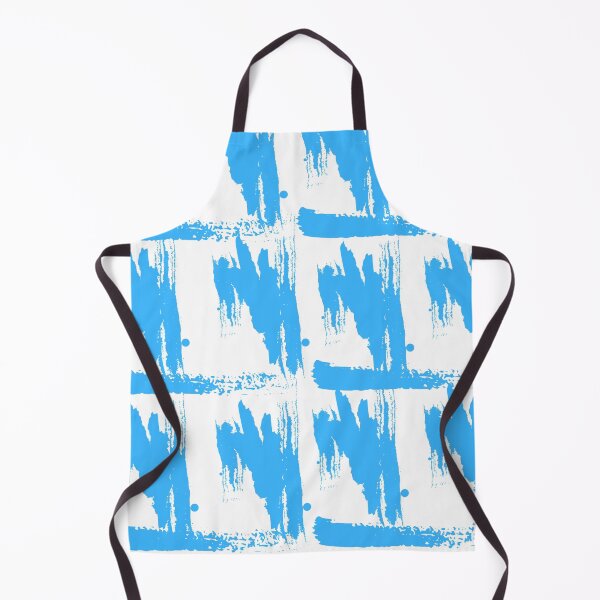 Item preview, Abstract Watercolor Brushstroke Pattern Light Blue White designed and sold by Cultradesign.