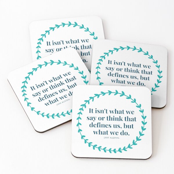 Item preview, Jane Austen Quote designed and sold by NitaBG.