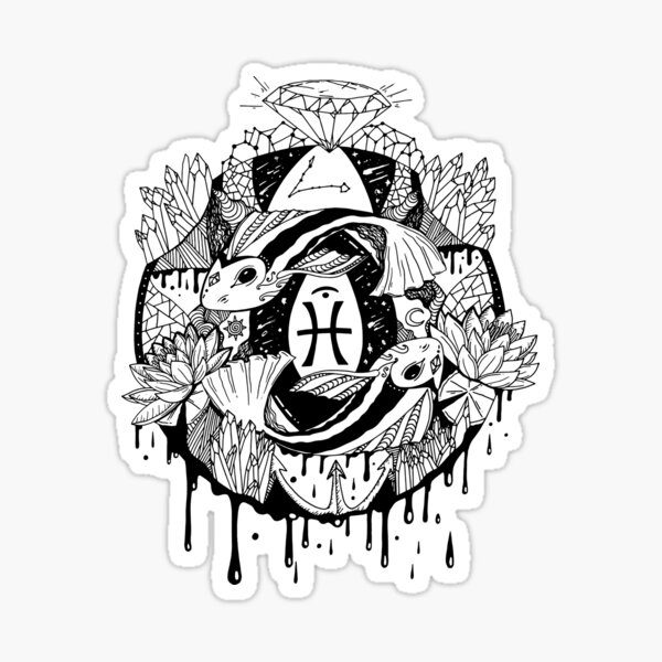 Mystic Pisces Motion Sticker