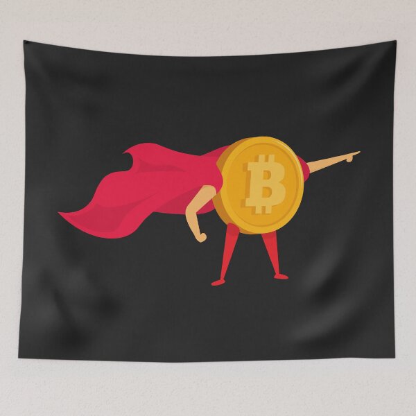 Item preview, Cryptocurrency - Bitcoin Superhero designed and sold by AeroAstro.