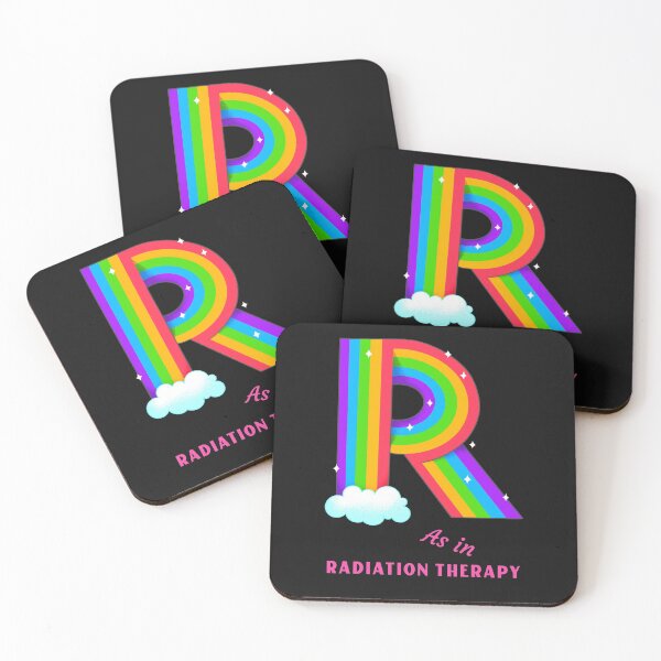 Item preview, R as in Radiation Therapist, rainbow LGBTQ designed and sold by ApparelByGriph.