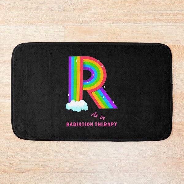 Item preview, R as in Radiation Therapist, rainbow LGBTQ designed and sold by ApparelByGriph.