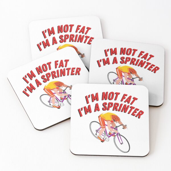 Item preview, I'm not fat, I'm a sprinter designed and sold by thelastavo.