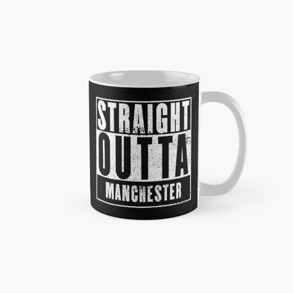 Item preview, Straight Outta Manchester designed and sold by RandomStuffShop.