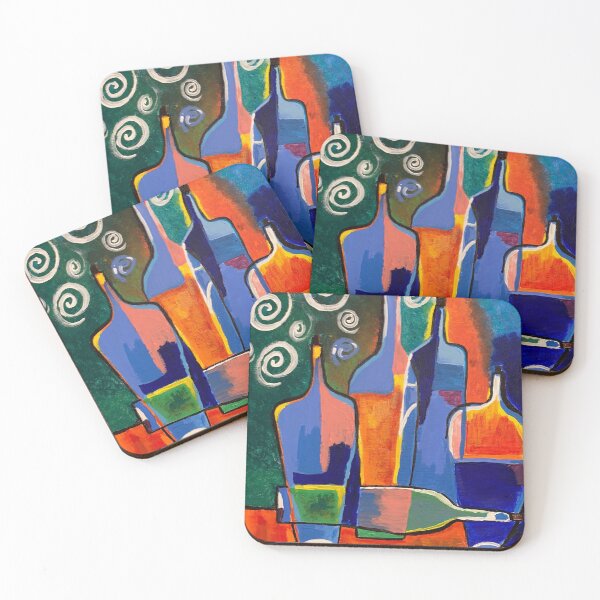 Item preview, Abstract bottles designed and sold by Leaartistic.