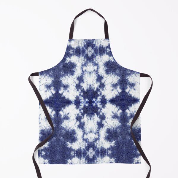 Item preview, Reverse Dragon Shibori Indigo designed and sold by Nina May Designs.