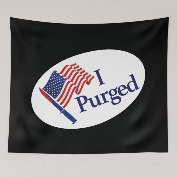 Item preview, I purged purge horror designed and sold by Pandorazbox.