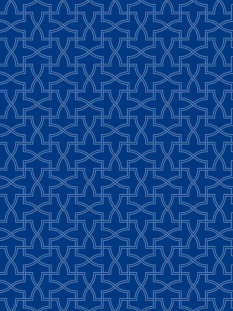 Thumbnail 3 of 3, Scarf, Geometric Islamic Seamless Pattern designed and sold by NeteDesign.
