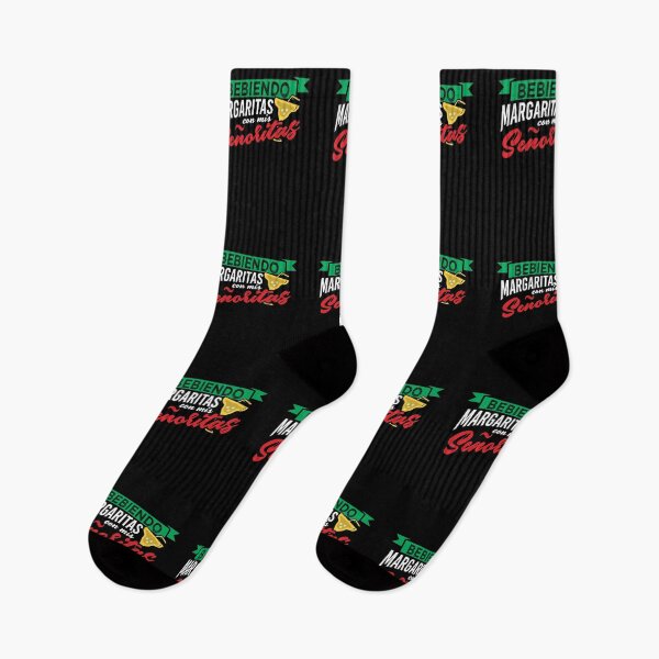 Item preview, Drinking Maragaritas Senoritas Saying Spanish / Mexican Flag design designed and sold by CreatedByHeidi.