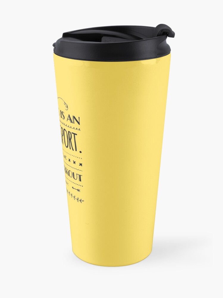 Alternate view of Cleaning is an Extreme Sport Fun Workout Housekeeping Humor Travel Mug