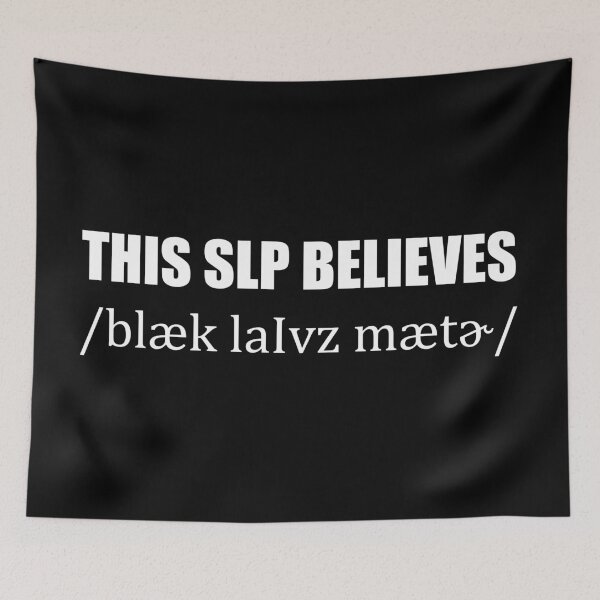 Item preview, This SLP believes black lives matter designed and sold by angeldeamor182.