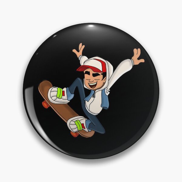 Jake Subway Surfer Pin for Sale by hoobitiewhatie