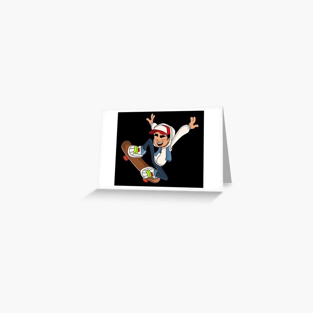 Subway Surfers Jake Collage Greeting Card for Sale by HEARTTOART