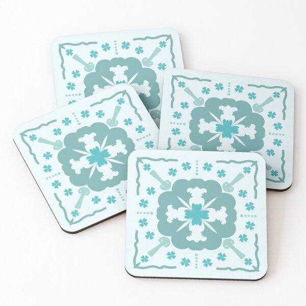 Item preview, Tile #1 Turquoise designed and sold by Sengflo.