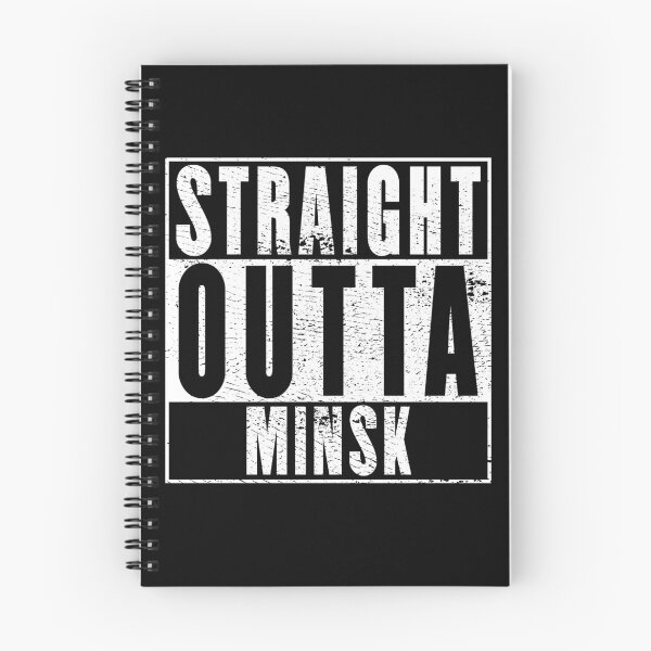Item preview, Straight Outta Minsk designed and sold by RandomStuffShop.