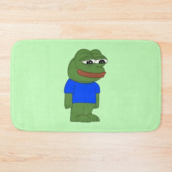 Artikelvorschau, Mizkif Peepo-Frosch, trauriger süßer Frosch, fühlt sich schlecht, Mann, Froschplüsch, Pepel, Omgscoots, Feelsweirdman, Peeposad, frühlingsgrüner Frosch entworfen und verkauft von SGS-.