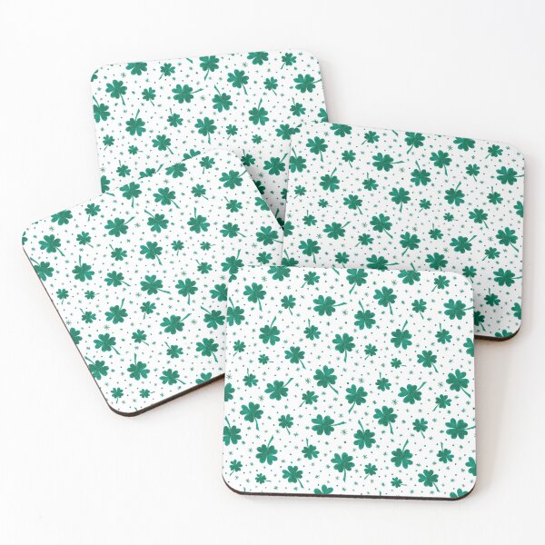 Item preview, Four Leaf Clover | St. Patrick's Day Pattern designed and sold by Lauren Ullrich.