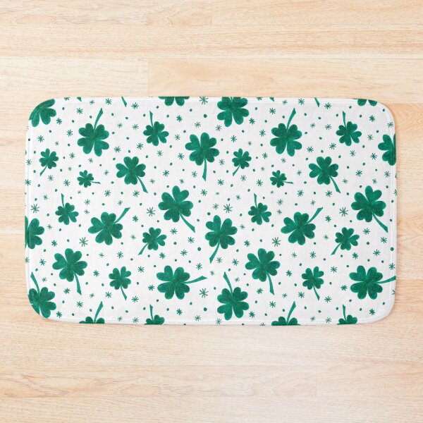 Item preview, Four Leaf Clover | St. Patrick's Day Pattern designed and sold by Lauren Ullrich.