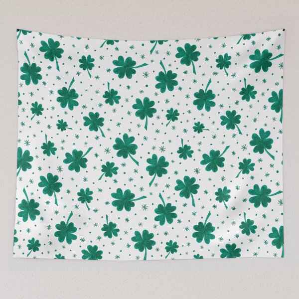 Item preview, Four Leaf Clover | St. Patrick's Day Pattern designed and sold by Lauren Ullrich.