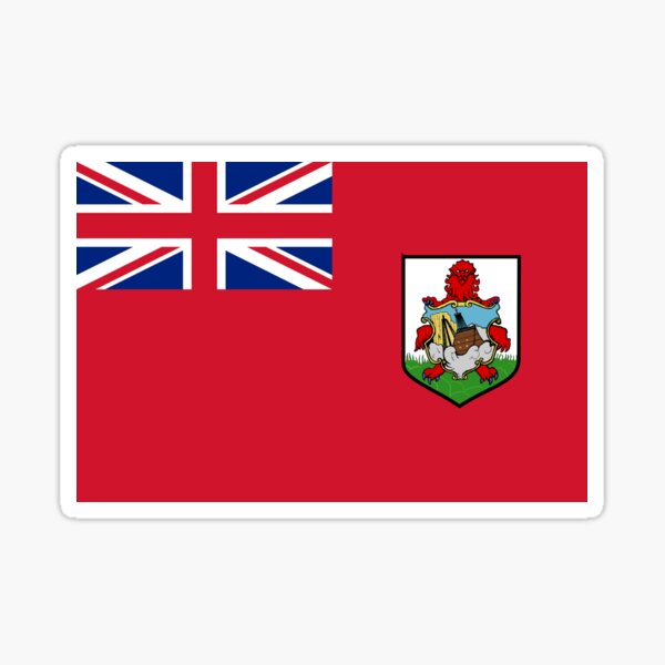 Bermuda Flag Sticker