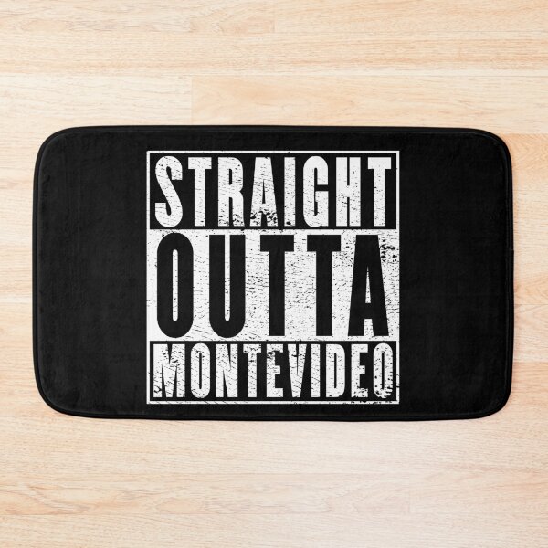 Item preview, Straight Outta Montevideo designed and sold by RandomStuffShop.