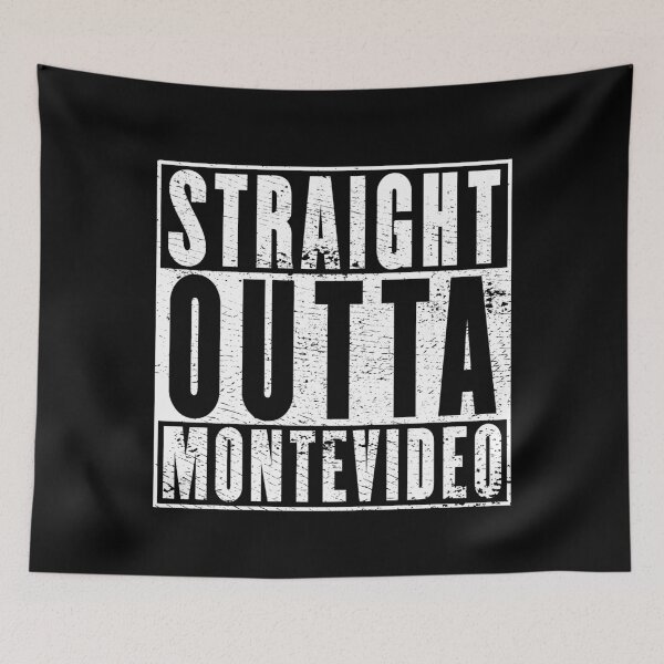 Item preview, Straight Outta Montevideo designed and sold by RandomStuffShop.