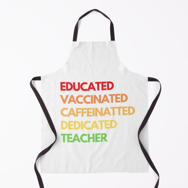 Item preview, Educado Vacunado Cafeinado Maestro Dedicado designed and sold by MerlinTea.