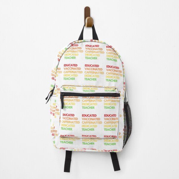 Item preview, Educated Vaccinated Caffeinated Dedicated Teacher designed and sold by MerlinTea.