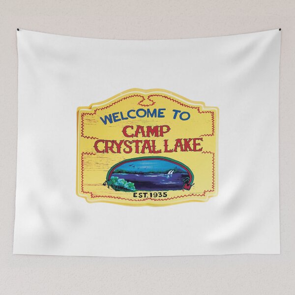 Artikelvorschau, Camp Crystal Lake Zeichen Jason Freitag 13. Horror entworfen und verkauft von Pandorazbox.