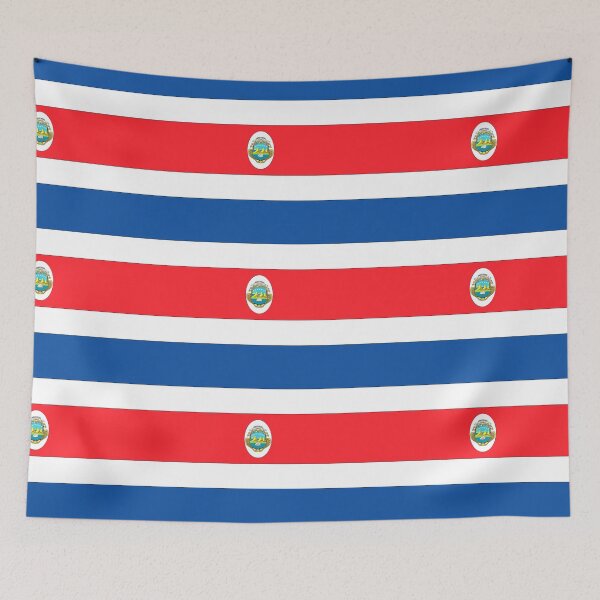 Item preview, Costa Rica Flag designed and sold by flagswag.
