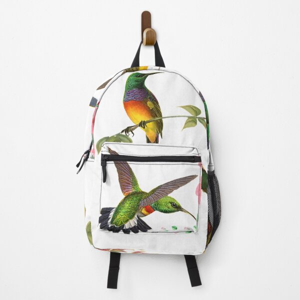 Item preview, Flowers and Flying Hummingbirds designed and sold by HaGuu.
