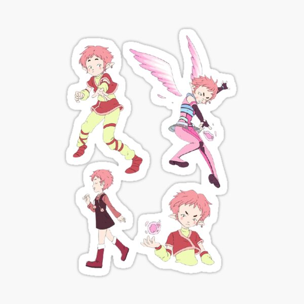 Pack d'autocollants Aelita Code Lyoko Sticker