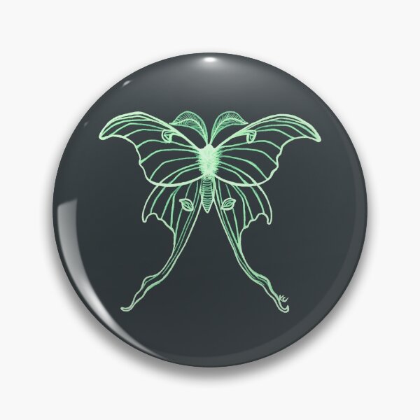 Item preview, Glowing Luna Moth designed and sold by The White Bat.
