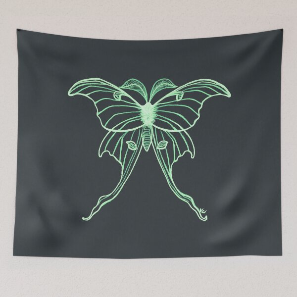 Item preview, Glowing Luna Moth designed and sold by The White Bat.