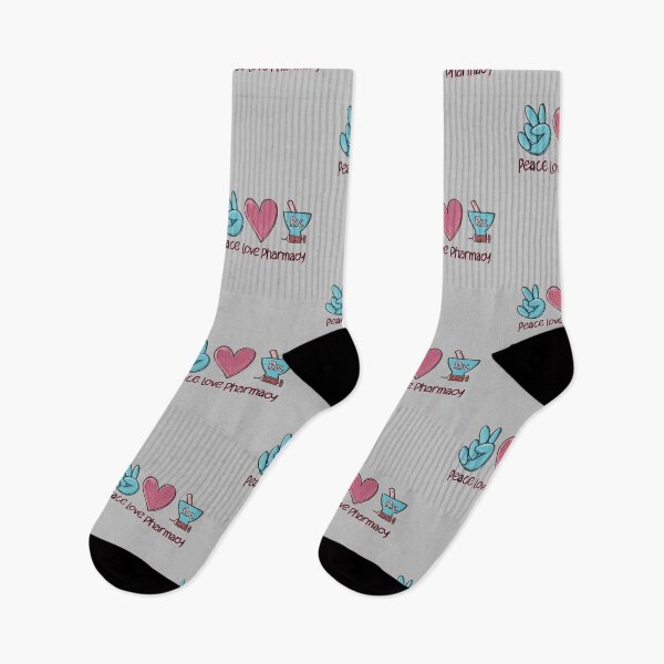 Item preview, peace love pharmacy, phamacy tech, phamacist gift designed and sold by taby2you.