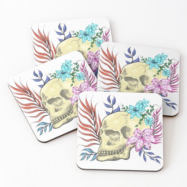 Item preview, Blooming skull designed and sold by Jesalpar.
