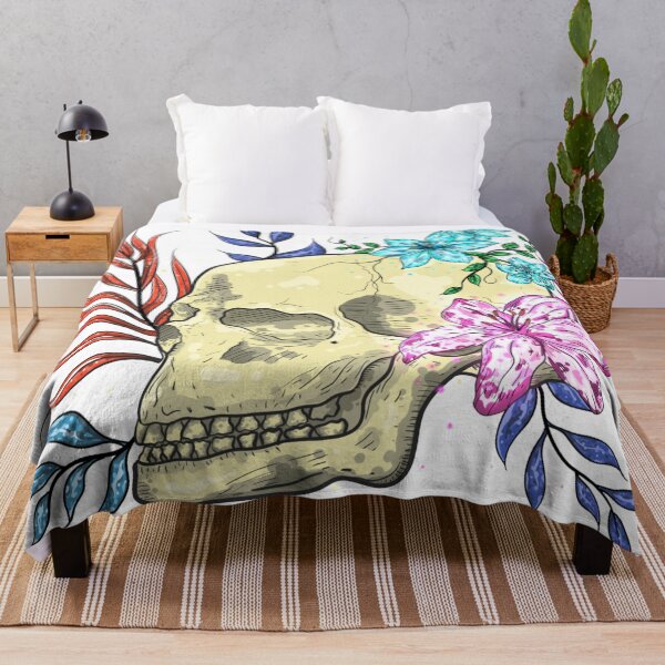 Item preview, Blooming skull designed and sold by Jesalpar.