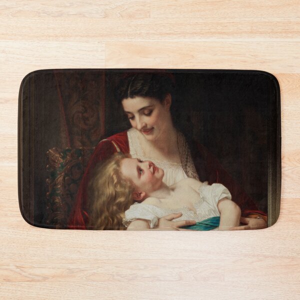 Item preview, Maternal Affection by Hugues Merle Fine Art Old Masters Reproductions designed and sold by Xzendor7 Digital Art Creations.