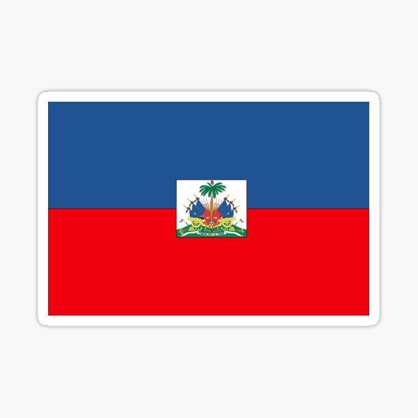 Haiti Flag Sticker