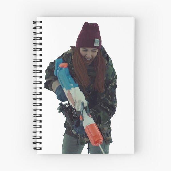 Item preview, Nicole Haught with water gun drawing designed and sold by scorsone81.